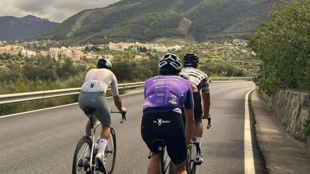 Malaga cycling in one of the most mountainous regions of Spain